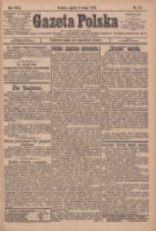 Gazeta Polska: codzienne pismo polsko-katolickie dla wszystkich stanów 1927.02.04 R.31 Nr27