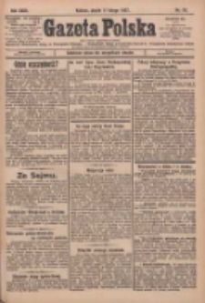 Gazeta Polska: codzienne pismo polsko-katolickie dla wszystkich stanów 1927.02.11 R.31 Nr33