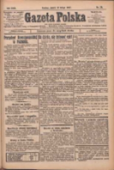 Gazeta Polska: codzienne pismo polsko-katolickie dla wszystkich stanów 1927.02.18 R.31 Nr39