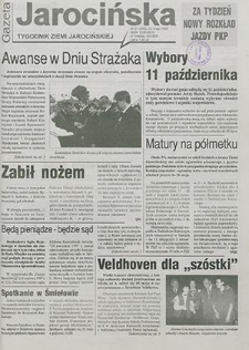 Gazeta Jarocińska 1998.05.22 Nr21(399)