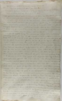 Copia praescripti legationis ad Sacram Caesaream Majestatem a SRMte Adriano Rembowski Sacrae Regiae Majestatis secretario datum Varsaviae, 20 Januarii A. D. 1600