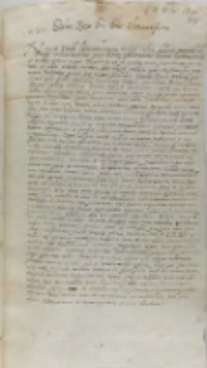 Otto Schenking episcopus Vendensis ad R. Majestatem Sigismundum III Poloniae Regem, Remborg 04.12.1600