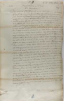 Georgius Farensbach palatinus Vendensis Petro Tiliczki episcopo Varmiensi vicecancellario Regni Poloniae, Rodenpois 10.12.1600