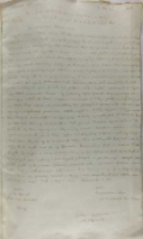 Kopia listu Macieja Pstrokońskiego biskupa przemyskiego do króla, Książ X 1601