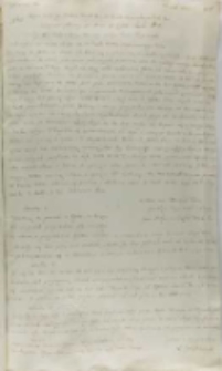 Kopia listu Jana Firleja podskarbiego koronnego do biskupa elsperskiego podkanclerza koronnego Piotra Tylickiego, Kebel 22.02.1602