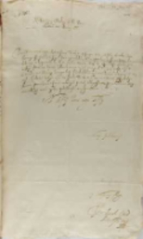 Jan Karol Chodkiewicz starosta żmudzki, hetman polny litewski do króla, Dorpat 22.01.1603