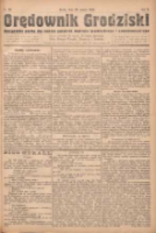 Orędownik Grodziski: niezależne pismo dla rodzin polskich powiatu grodziskiego i nowotomyskiego : organ centralny dla miast: Grodziska, Opalenicy, Buku, Nowego Tomyśla, Zbaszynia i Lw&oacute;wka 1923.03.28 R.5 Nr25