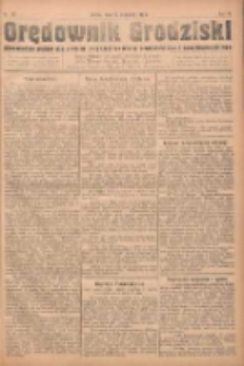 Orędownik Grodziski: niezależne pismo dla rodzin polskich powiatu grodziskiego i nowotomyskiego : organ centralny dla miast: Grodziska, Opalenicy, Buku, Nowego Tomyśla, Zbaszynia i Lw&oacute;wka 1923.04.04 R.5 Nr27