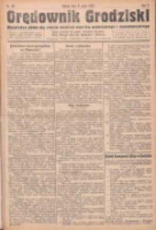 Orędownik Grodziski: niezależne pismo dla rodzin polskich powiatu grodziskiego i nowotomyskiego : organ centralny dla miast: Grodziska, Opalenicy, Buku, Nowego Tomyśla, Zbaszynia i Lw&oacute;wka 1923.05.05 R.5 Nr36