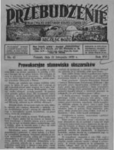 Przebudzenie: organ Związku Robotnik&oacute;w Rolnych i Leśnych ZZP. 1935.11.21 R.17 Nr47
