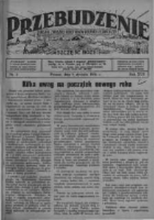 Przebudzenie: organ Związku Robotnik&oacute;w Rolnych i Leśnych ZZP. 1936.01.09 R.18 Nr2