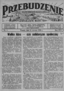 Przebudzenie: organ Związku Robotnik&oacute;w Rolnych i Leśnych ZZP. 1936.01.23 R.18 Nr4