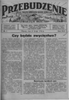 Przebudzenie: organ Związku Robotnik&oacute;w Rolnych i Leśnych ZZP. 1936.02.27 R.18 Nr9