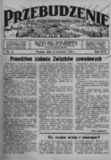 Przebudzenie: organ Związku Robotników Rolnych i Leśnych ZZP. 1936.04.16 R.18 Nr16