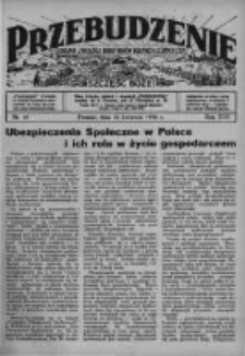 Przebudzenie: organ Związku Robotnik&oacute;w Rolnych i Leśnych ZZP. 1936.04.30 R.18 Nr18