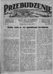 Przebudzenie: organ Związku Robotników Rolnych i Leśnych ZZP. 1936.07.16 R.18 Nr29