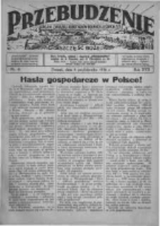 Przebudzenie: organ Związku Robotników Rolnych i Leśnych ZZP. 1936.10.08 R.18 Nr41