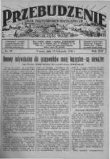 Przebudzenie: organ Związku Robotników Rolnych i Leśnych ZZP. 1936.11.19 R.18 Nr47