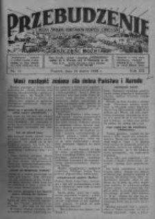 Przebudzenie: organ Związku Robotników Rolnych i Leśnych ZZP. 1938.03.24 R.20 Nr12