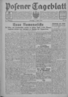 Posener Tageblatt 1932.04.03 Jg.71 Nr76