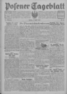 Posener Tageblatt 1932.04.08 Jg.71 Nr80