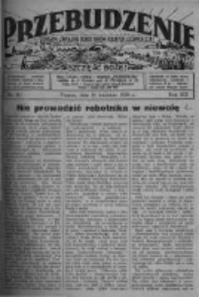 Przebudzenie: organ Związku Robotnik&oacute;w Rolnych i Leśnych ZZP. 1938.04.21 R.20 Nr16