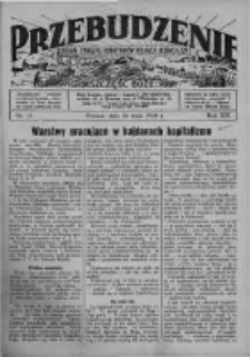 Przebudzenie: organ Związku Robotnik&oacute;w Rolnych i Leśnych ZZP. 1938.05.26 R.20 Nr21