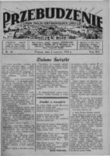 Przebudzenie: organ Związku Robotnik&oacute;w Rolnych i Leśnych ZZP. 1938.06.02 R.20 Nr22