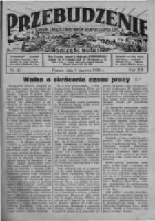Przebudzenie: organ Związku Robotnik&oacute;w Rolnych i Leśnych ZZP. 1938.06.09 R.20 Nr23