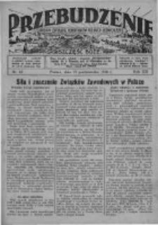 Przebudzenie: organ Związku Robotnik&oacute;w Rolnych i Leśnych ZZP. 1938.10.19 R.20 Nr42