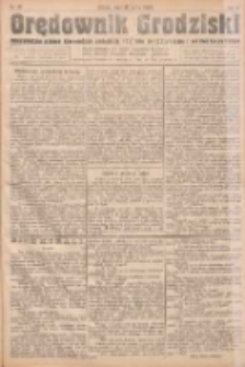 Orędownik Grodziski: niezależne pismo dla rodzin polskich powiatu grodziskiego i nowotomyskiego : organ centralny dla miast: Grodziska, Opalenicy, Buku, Nowego Tomyśla, Zbaszynia i Lw&oacute;wka 1923.05.26 R.5 Nr41