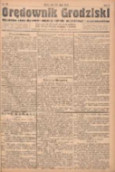 Orędownik Grodziski: niezależne pismo dla rodzin polskich powiatu grodziskiego i nowotomyskiego : organ centralny dla miast: Grodziska, Opalenicy, Buku, Nowego Tomyśla, Zbaszynia i Lw&oacute;wka 1923.05.30 R.5 Nr42
