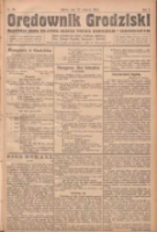 Orędownik Grodziski: niezależne pismo dla rodzin polskich powiatu grodziskiego i nowotomyskiego : organ centralny dla miast: Grodziska, Opalenicy, Buku, Nowego Tomyśla, Zbaszynia i Lwówka 1923.06.23 R.5 Nr49