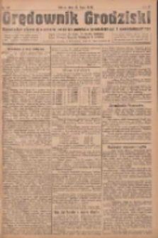 Orędownik Grodziski: niezależne pismo dla rodzin polskich powiatu grodziskiego i nowotomyskiego : organ centralny dla miast: Grodziska, Opalenicy, Buku, Nowego Tomyśla, Zbaszynia i Lw&oacute;wka 1923.07.14 R.5 Nr54