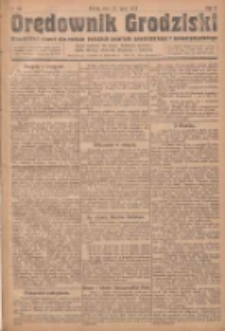 Orędownik Grodziski: niezależne pismo dla rodzin polskich powiatu grodziskiego i nowotomyskiego : organ centralny dla miast: Grodziska, Opalenicy, Buku, Nowego Tomyśla, Zbaszynia i Lwówka 1923.07.28 R.5 Nr58