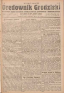 Orędownik Grodziski: niezależne pismo dla rodzin polskich powiatu grodziskiego i nowotomyskiego : organ centralny dla miast: Grodziska, Opalenicy, Buku, Nowego Tomyśla, Zbaszynia i Lw&oacute;wka 1923.08.18 R.5 Nr64