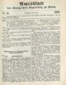 Amtsblatt der Königlichen Regierung zu Posen. 1900.06.05 Nro.23