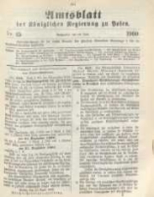 Amtsblatt der K&ouml;niglichen Regierung zu Posen. 1900.06.19 Nro.25