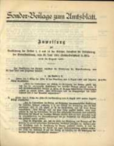 Sonder - Beilage zum Amtsblatt