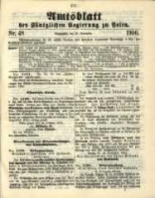 Amtsblatt der Königlichen Regierung zu Posen. 1900.11.27 Nro.48