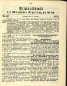 Amtsblatt der K&ouml;niglichen Regierung zu Posen. 1900.12.25 Nro.52