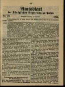 Amtsblatt der K&ouml;niglichen Regierung zu Posen. 1902.06.10 Nro.23