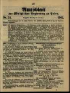 Amtsblatt der Königlichen Regierung zu Posen. 1902.06.17 Nro.24