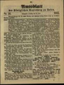 Amtsblatt der K&ouml;niglichen Regierung zu Posen. 1902.06.24 Nro.25