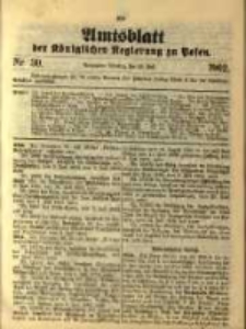 Amtsblatt der K&ouml;niglichen Regierung zu Posen. 1902.07.29 Nro.30