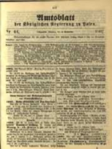 Amtsblatt der K&ouml;niglichen Regierung zu Posen. 1902.11.04 Nro.44