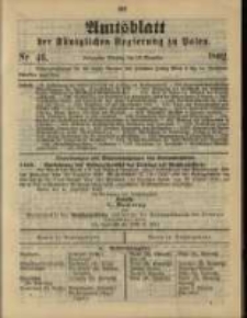 Amtsblatt der Königlichen Regierung zu Posen. 1902.11.18 Nro.46