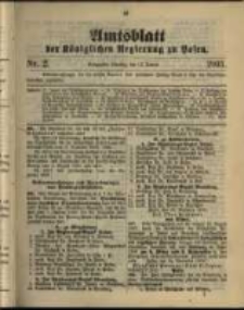 Amtsblatt der Königlichen Regierung zu Posen. 1903.01.13 Nro.2