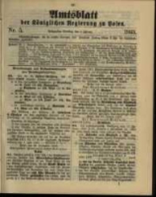 Amtsblatt der Königlichen Regierung zu Posen. 1903.02.03 Nro.5