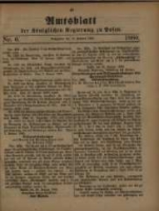 Amtsblatt der Königlichen Regierung zu Posen. 1880.02.10 Nro.6